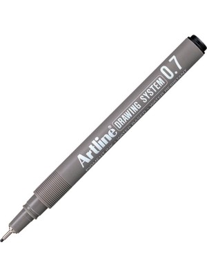 Artline : Drawing System Teknik Çizim Kalemi : 0,7 mm : Siyah