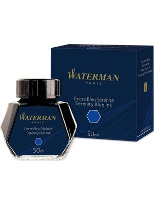 Parker Waterman Şişe Mürekkep Mavi WS0110720