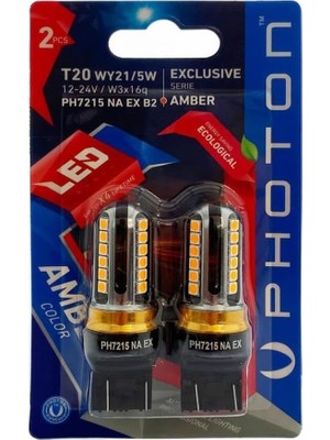 Photon T20 LED 21/5W Amber Turuncu Exclusive Serisi PH7215 Na Ex