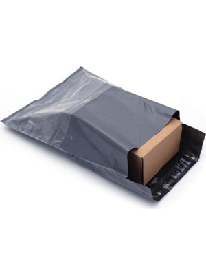 Nanopro E-Ticaret 1000 Adet Cepli 24 * 30 * 5 Kargo Poşeti Kargo Torbası Cepli Kargo Poşeti