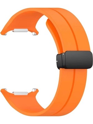 Magicool Watch 7 Ultra Kr418 Tender Silikon Kordon - Turuncu