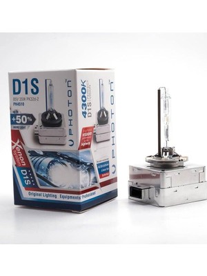 Photon D1S 4300K +%50 Fazla Işık Xenon Ampul
