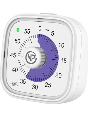 Npo NPT31B Mutfak,ders,yemek Için 60DK Analog Alarm Zamanlayıcı,pomodoro Öğrenci Motivasyon Saati