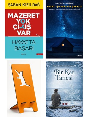 Kopernik Kitap Hayatta Başarı - Mazeret Yok Çıkış Var - Şaban Kızıldağ + Kuzey Işıklarının Şarkısı + Telefon Tutucu + Bir Kar Tanesi