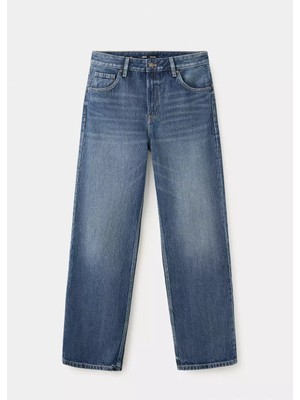 Mango Düz Kesim Orta Bel Miami Jean Pantolon