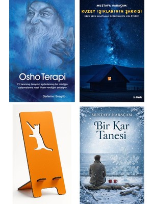 Butik Osho Terapi - Svagito R. Liebermeister + Kuzey Işıklarının Şarkısı + Telefon Tutucu + Bir Kar Tanesi