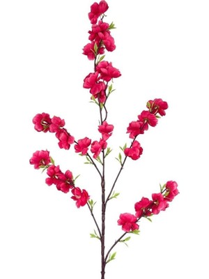 Nettenevime Yapay Çiçek Bahardalı Japon Kiraz Çiçeği 100CM Fuşya Uzun Vazo Çiçeği