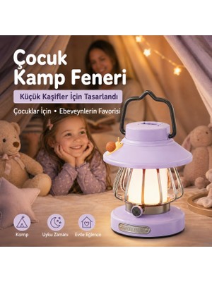 CoverZone Şarjlı LED Gece Lambası Type-C USB Girişli 2W Dekoratif Masa Lambası, 3 Kademeli Renk Sıcaklığı Ayarlı Salyangoz Figürlü Çok Amaçlı Askı Kancalı | GL323
