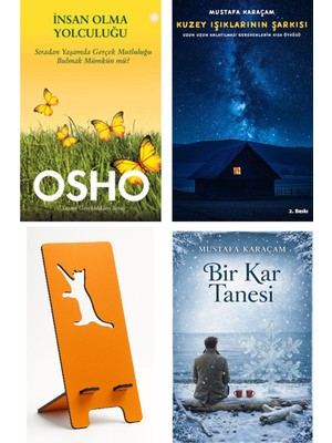 Butik Insan Olma Yolculuğu (Sıradan Yaşamda Gerçek Mu... - Osho + Kuzey Işıklarının Şarkısı + Telefon Tutucu + Bir Kar Tanesi