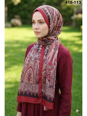 Eylül İpek Eylül Ipek Etnik Desen Soft Şal 416-113