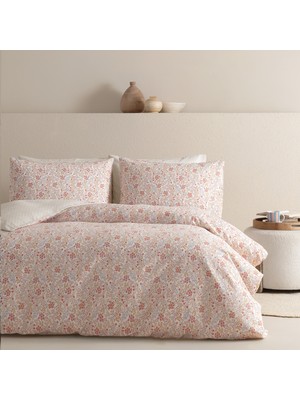 Dormy Home Lacie Çift Kişilik Pamuklu Nevresım Seti - Bej