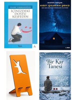 Nesil Yayınları Içinizdeki Dostu Keşfedin - Vehbi Vakkasoğlu + Kuzey Işıklarının Şarkısı + Telefon Tutucu + Bir Kar Tanesi