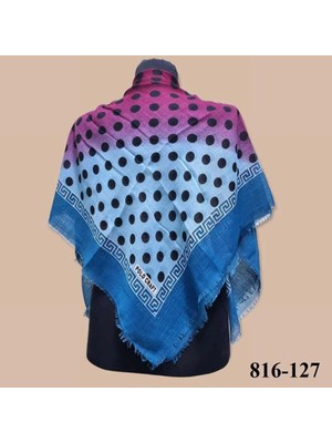 Polo Craft Desenli Flamlı Eşarp 816-127