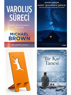 Butik Varoluş Süreci - Michael Brown + Kuzey Işıklarının Şarkısı + Telefon Tutucu + Bir Kar Tanesi