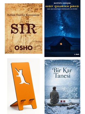 Butik Sır - Osho + Kuzey Işıklarının Şarkısı + Telefon Tutucu + Bir Kar Tanesi