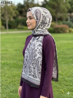 Soft İpek Soft Ipek Etnik Desen Soft Şal 412-112