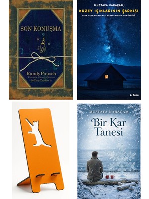 Butik Son Konuşma - Randy Pausch + Kuzey Işıklarının Şarkısı + Telefon Tutucu + Bir Kar Tanesi