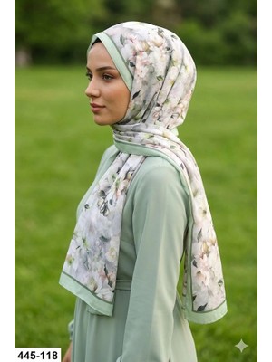 Buqle Dijital Desenli Soft Şal 445-118