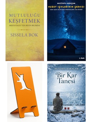 Butik Mutluluğu Keşfetmek - Sissela Bok + Kuzey Işıklarının Şarkısı + Telefon Tutucu + Bir Kar Tanesi