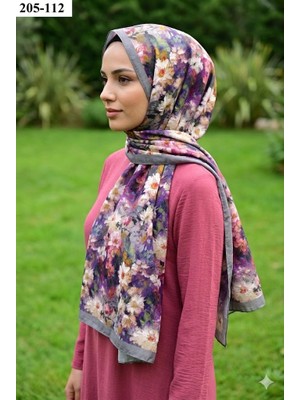 Belinda Scarf Bambu Kraş Pamuk Şal (Yeşil) 205-112