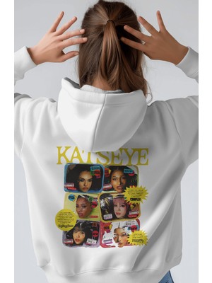 Sevbano Katseye Kpop Müzik Grubu Sırt Baskılı Unisex Oversize Premium Hoodie