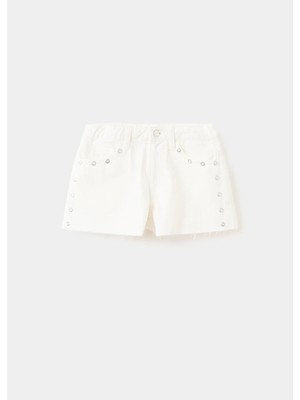 Mango Eyelet Şort