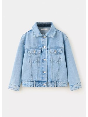 Mango Klasik Denim Ceket