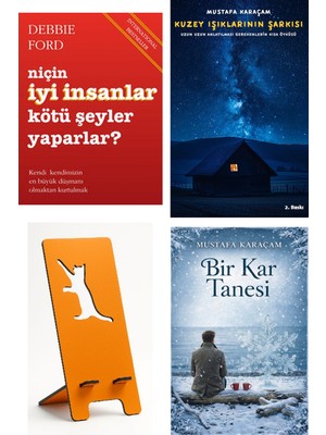 Butik Niçin Iyi Insanlar Kötü Şeyler Yaparlar? - Debbie Ford + Kuzey Işıklarının Şarkısı + Telefon Tutucu + Bir Kar Tanesi