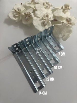 AyrStore Rendecioğlutekstil L Ayak Perde Monaj Ayağı Tüm Ölçülerde(7-Cm)