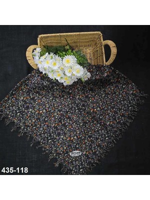 Firuze Eşarp Firuze Desenli Sökme Boncuklu Eşarp 435-118