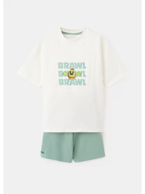 Mango Brawl Stars Kısa Pijama