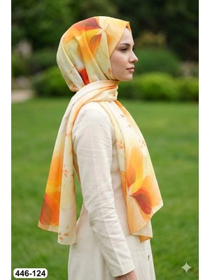 Buqle Dijital Desenli Soft Şal 446-124