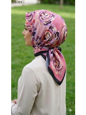 Velscarfs Soft Pamuk Parla Eşarp (Siyah) 222-121