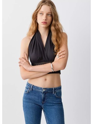 Mango Düşük Belli Flared Jean