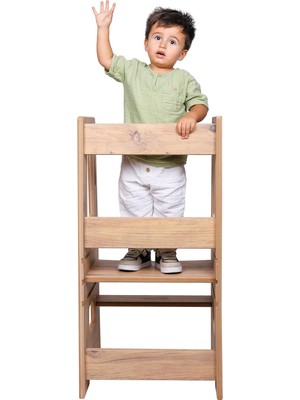 AyrStore Cocuk Kule-Cocuk Basamak-Tabure Merdiven-Cocuk Odası Basamakları