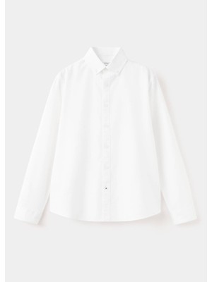 Mango %100 Pamuklu Oxford Gömlek