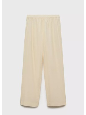 Mango Garment Washed Pamuklu Pantolon