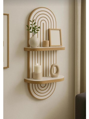 AyrStore Modern Duvar Rafı 70X20 cm / Dekoratif Ahşap Duvar Rafı / Minimalist Çok Amaçlı Raf / Salon, M