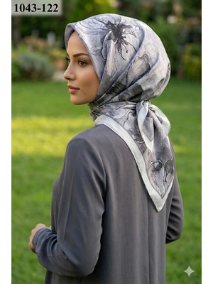 Velscarfs Soft Pamuk Parla Eşarp (Gri) 1043-122