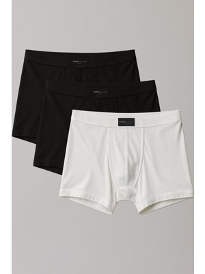 Cotenconcept 3 Adet Doğal Bambu Kısa Paça Boxer Şort
