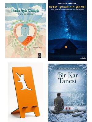 Buda Aşık Olsaydı - Charlotte Kasl + Kuzey Işıklarının Şarkısı + Telefon Tutucu + Bir Kar Tanesi