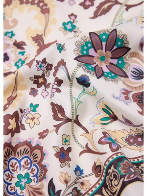 Mango Çiçek Desenli Şal
