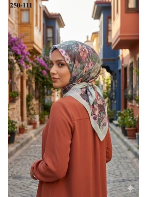 Velscarfs Soft Pamuk Parla Eşarp (Yeşil) 250-111
