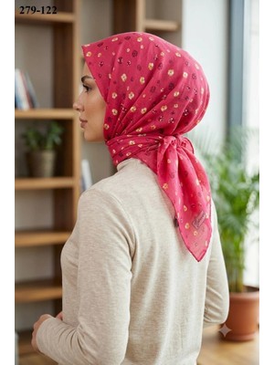 Sharell Desenli Soft Pamuk Eşarp 279-122