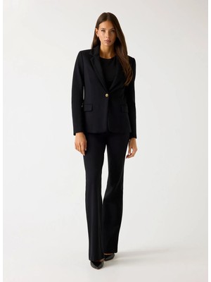 Guess Siyah Kadın Standart Blazer Chissy