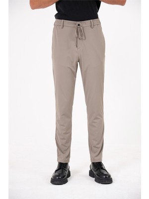 gmg firenze Beli Lastiklli Arkası Tek Fleto Jogger Erkek Pantolon
