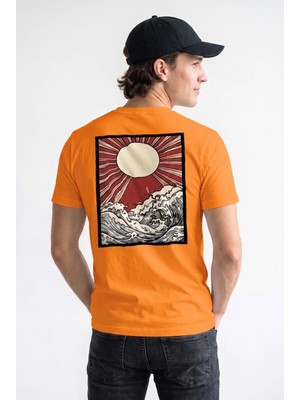 Unisex Regular Fit %100 Pamuk Bisiklet Yaka Premium Baskı Tişört