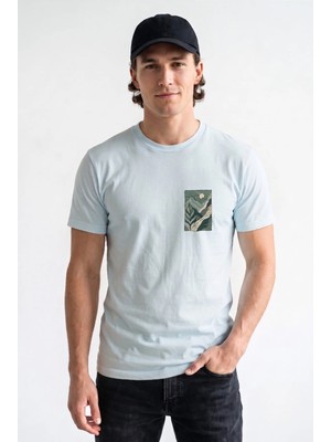 Unisex Regular Fit %100 Pamuk Bisiklet Yaka Premium Baskı Tişört