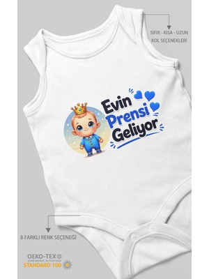 Morivo Kids Evin Prensi Geliyor! Sıfır Kollu Bebek Zıbını %100 Pamuk