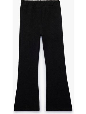 Koton Beli Lastikli Basic Ispanyol Paça Pantolon